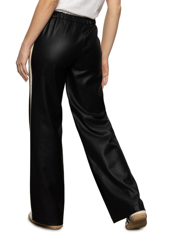 Sanctuary Clothing Coated Twill Track Pant