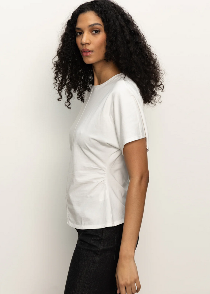 Sanctuary Clothing Shirred Waist Dolman Tee