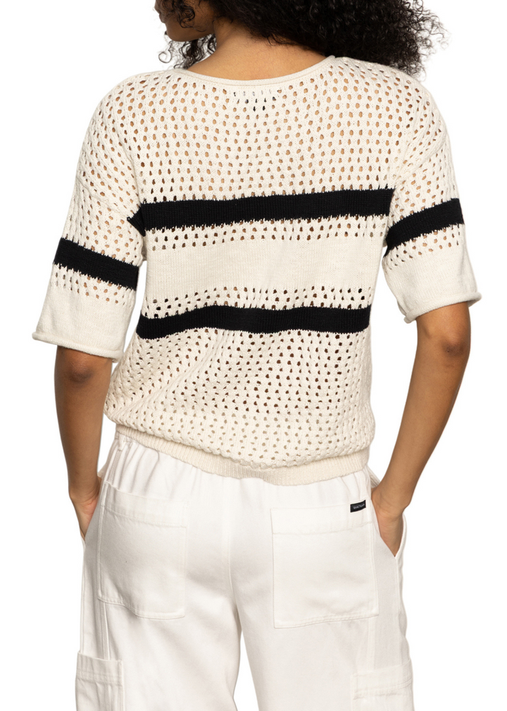 Sanctuary Clothing Openwork Tee