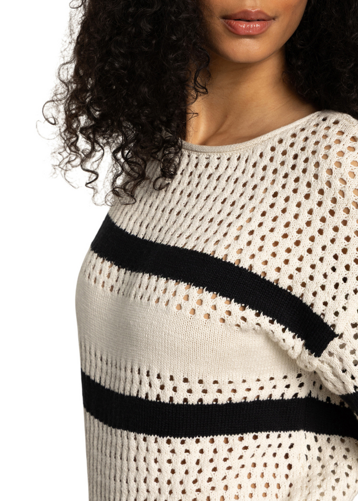 Sanctuary Clothing Openwork Tee