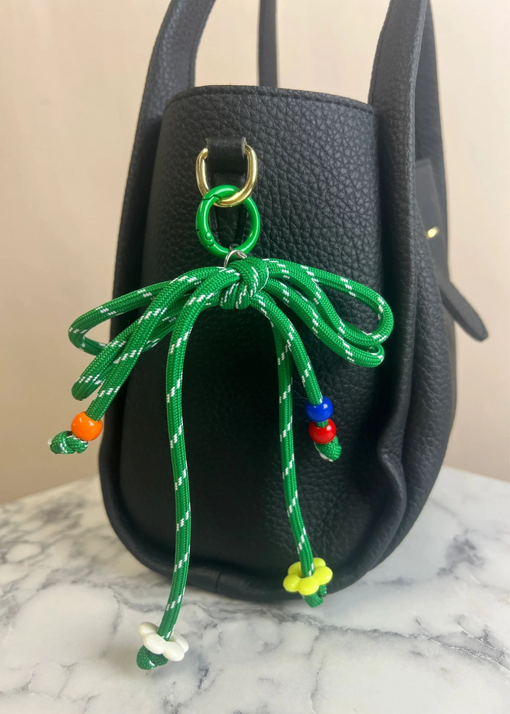 Mariner Bow Bag Charm - Golf Green