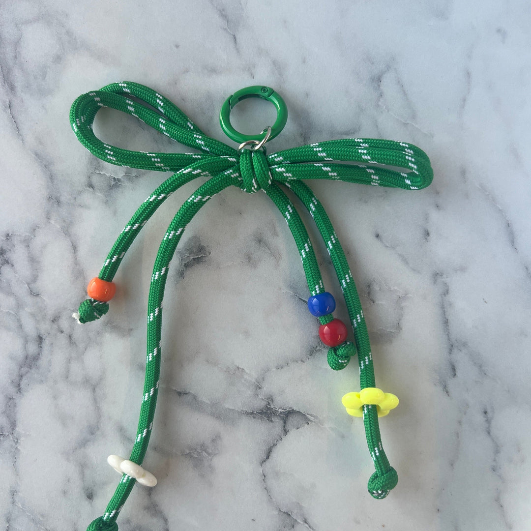 Mariner Bow Bag Charm - Golf Green