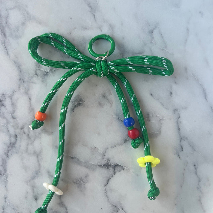 Mariner Bow Bag Charm - Golf Green