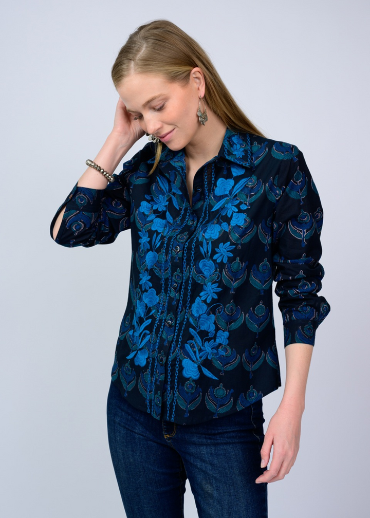 Sister Mary Maricela Button Down Top