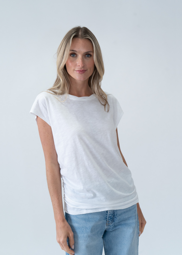 Six Fifty Allison Ruched Tee