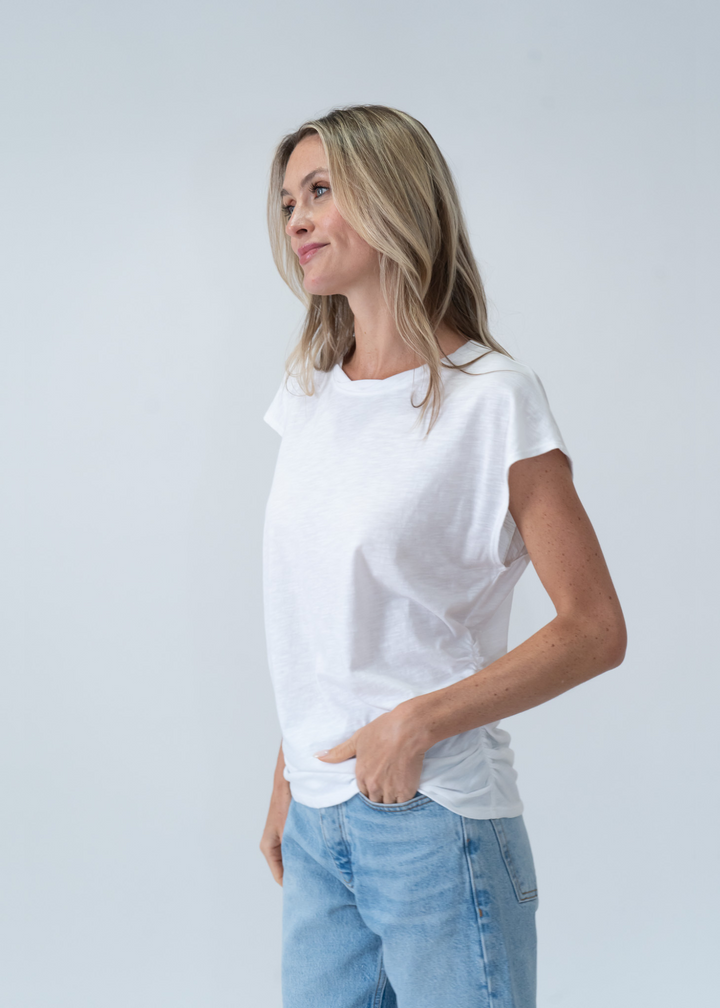 Six Fifty Allison Ruched Tee