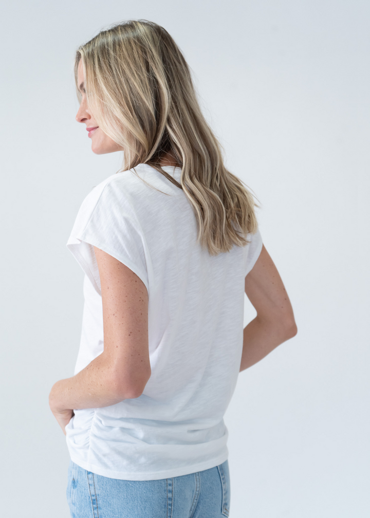 Six Fifty Allison Ruched Tee