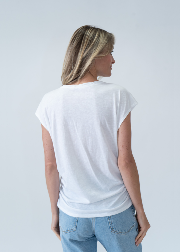 Six Fifty Allison Ruched Tee