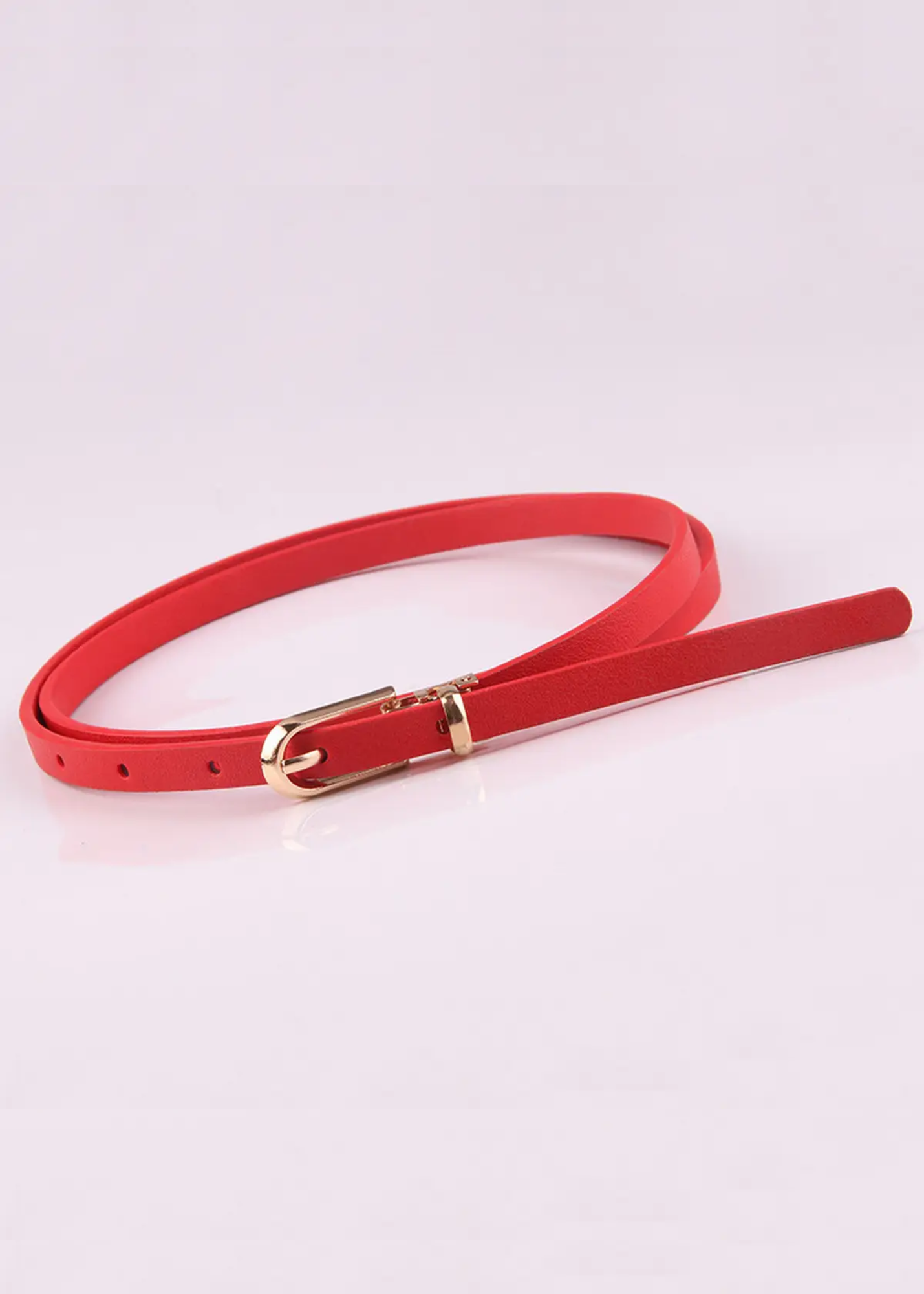 Women's Red Belt – June & Beyond Boutique