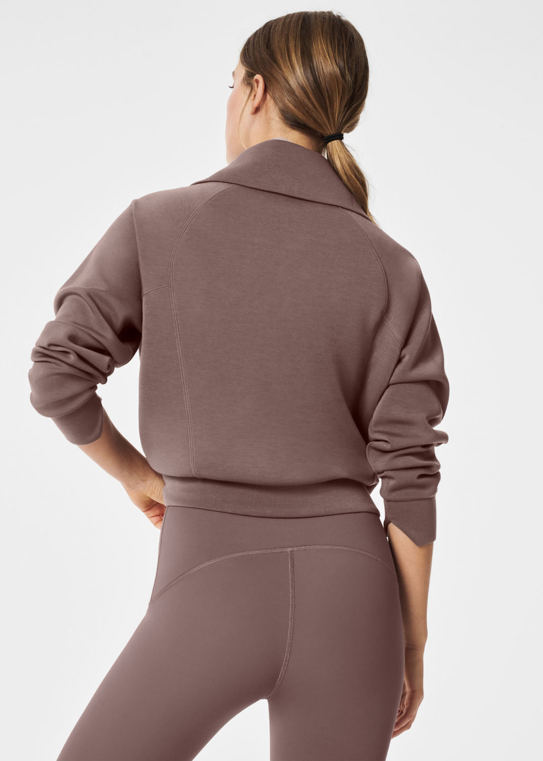 Spanx AirEssentials Half Zip - Smoke