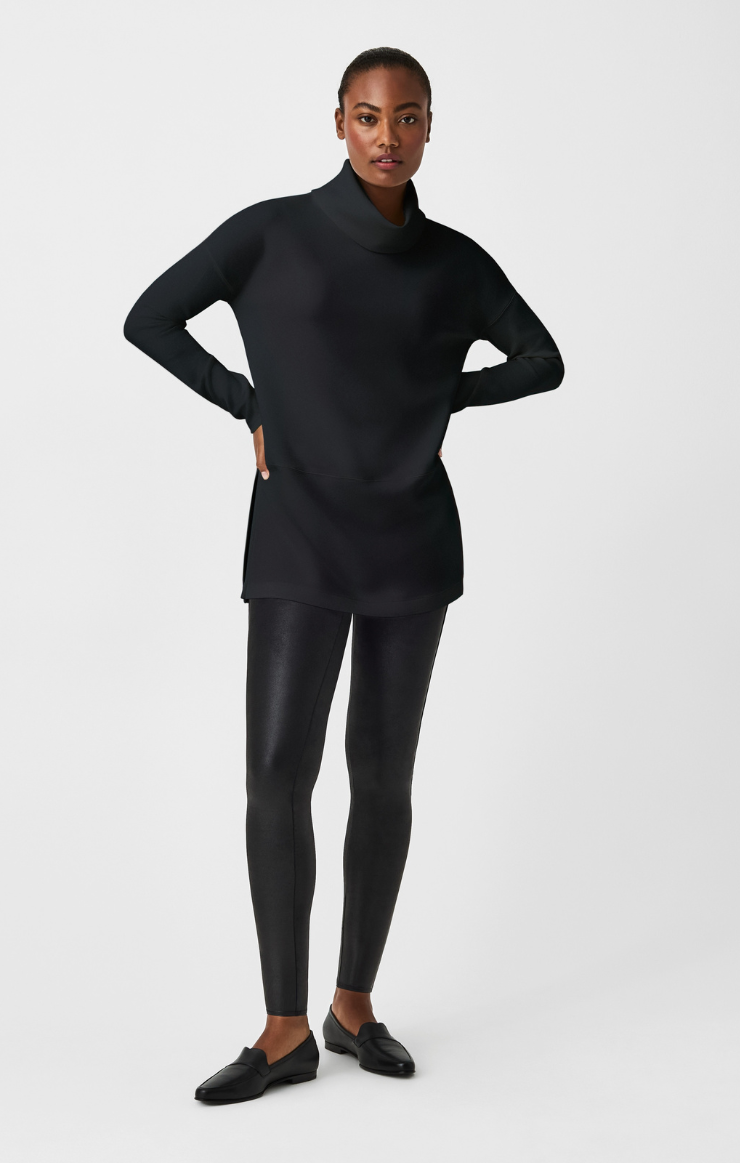 Spanx AirEssentials Turtleneck Tunic - Black