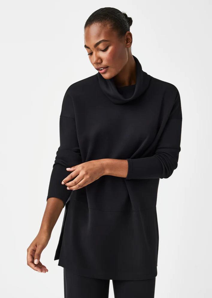 Spanx AirEssentials Turtleneck Tunic - Black