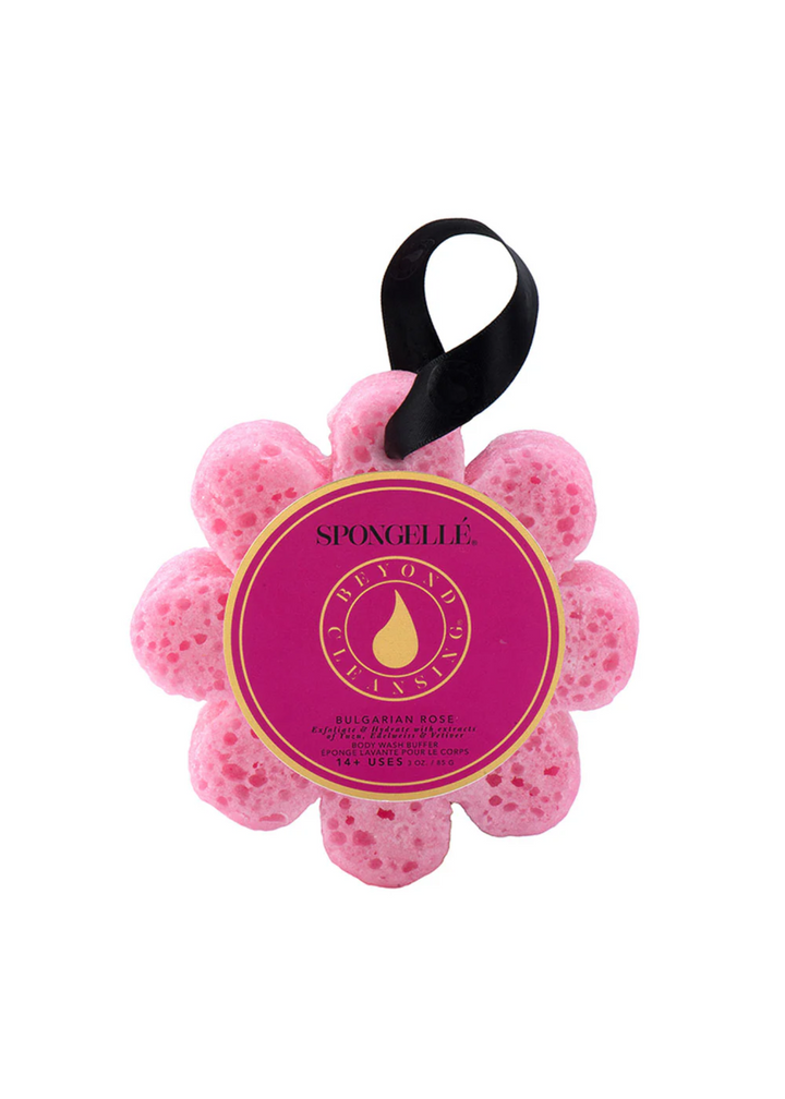 Spongelle Wild Flower Soap Sponge in Bulgarian Rose