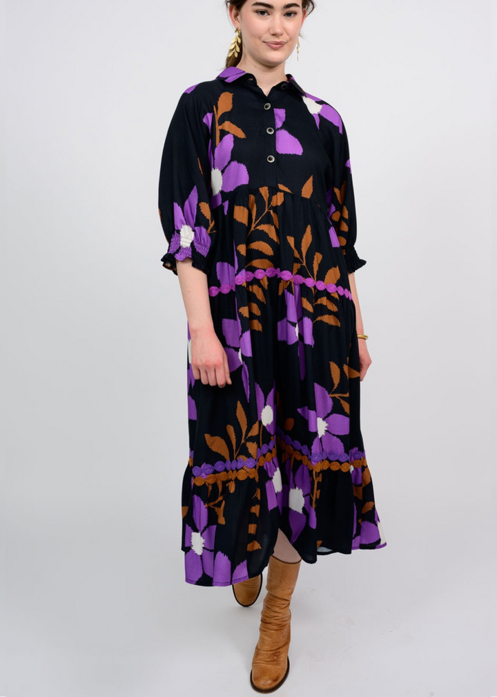 Uncle Frank Cynthia Midi Dress