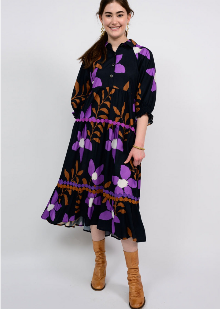 Uncle Frank Cynthia Midi Dress