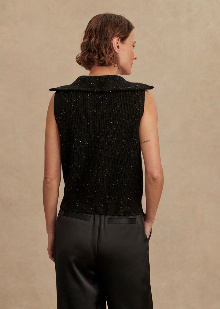Varley Hally Half Zip Rib Vest