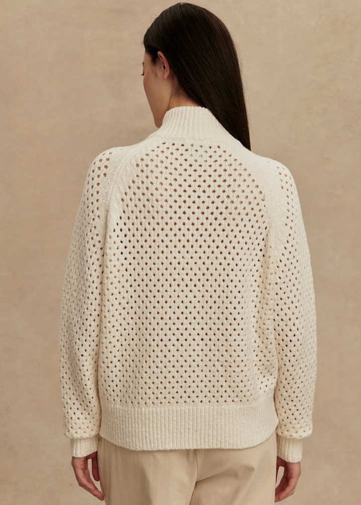 Varley Mandy Boucle Knit Jacket