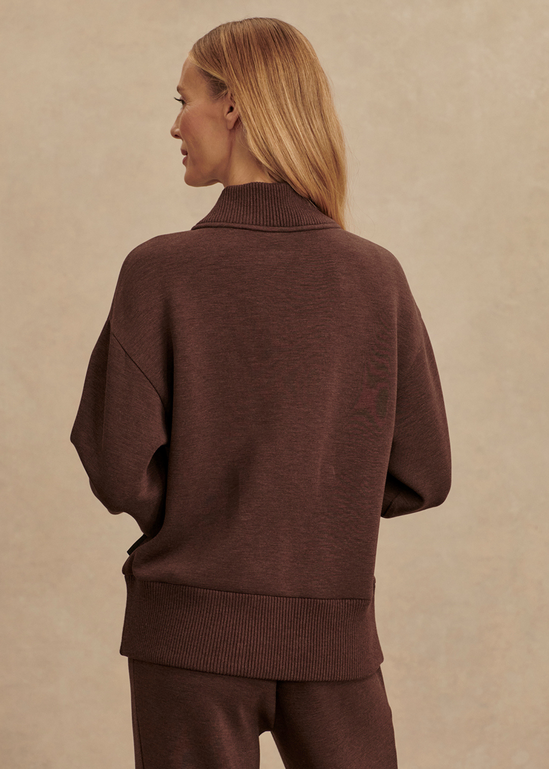 Varley Sally Half Zip Sweat