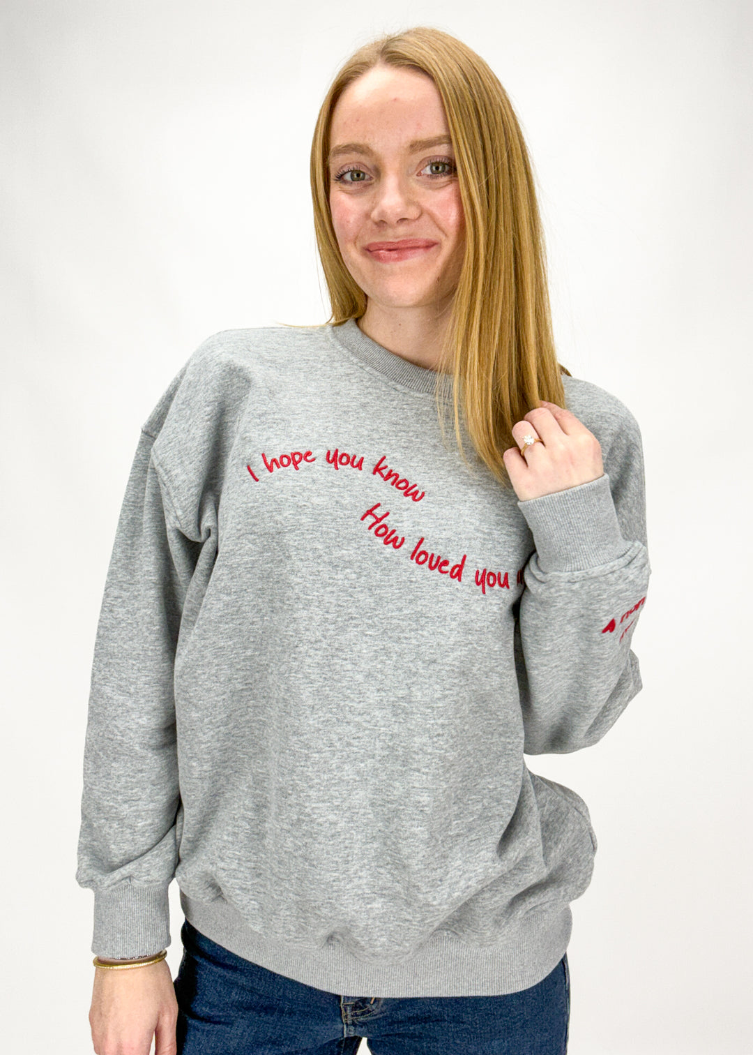 Love You Sweatshirt