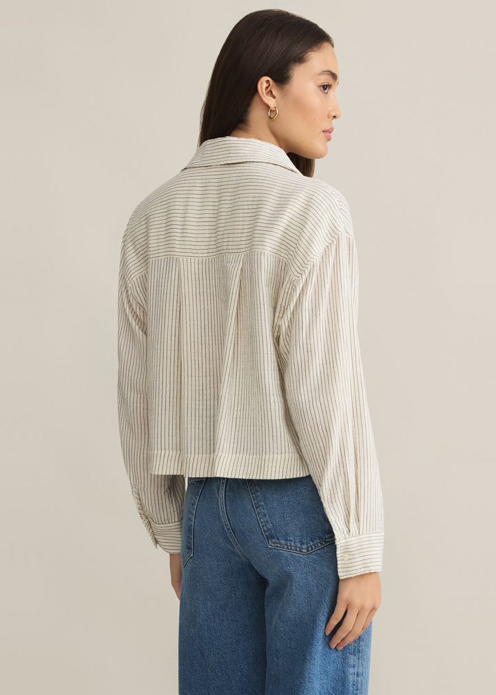 Z Supply Del Mar Striped Shirt