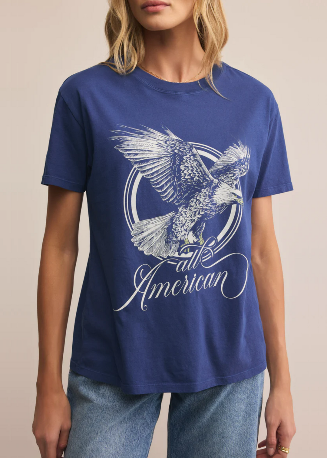 Z Supply All American Boyfriend Tee