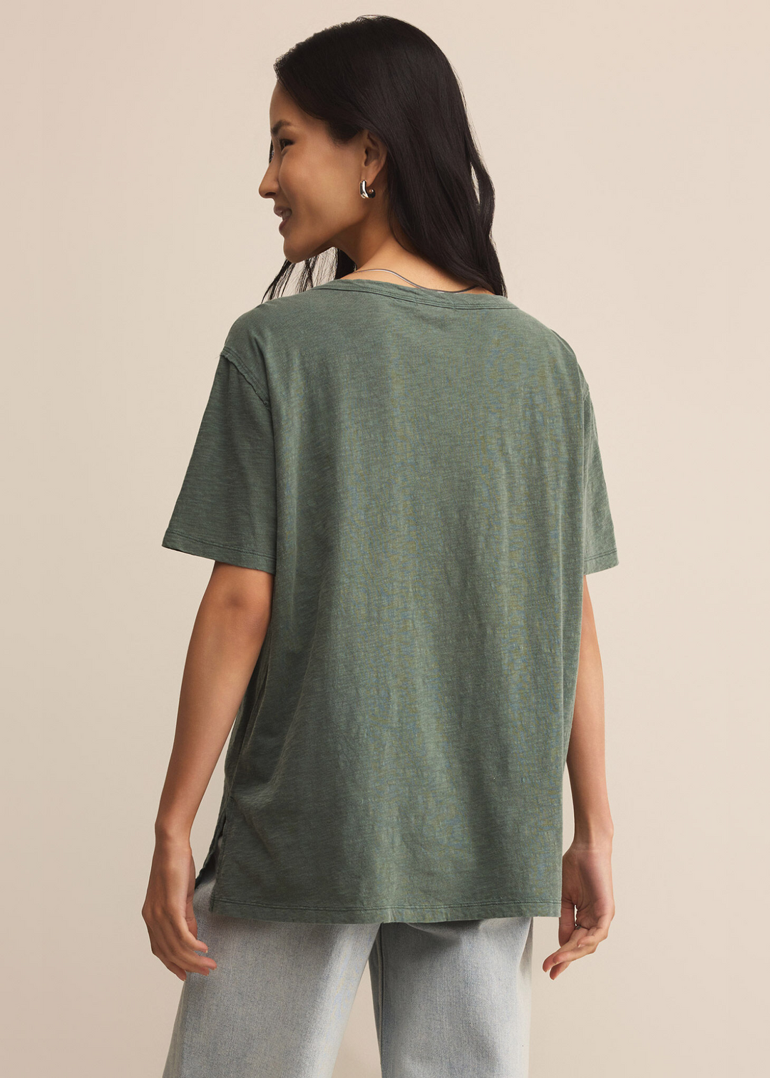 Z Supply Lively Relaxed V-Neck Tee