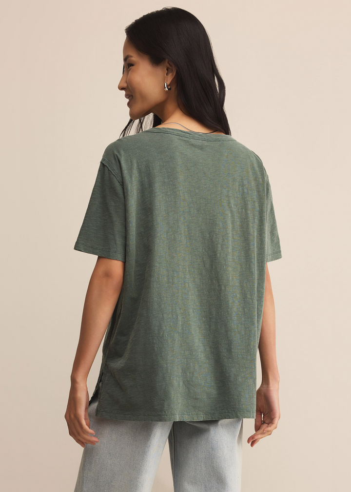 Z Supply Lively Relaxed V-Neck Tee