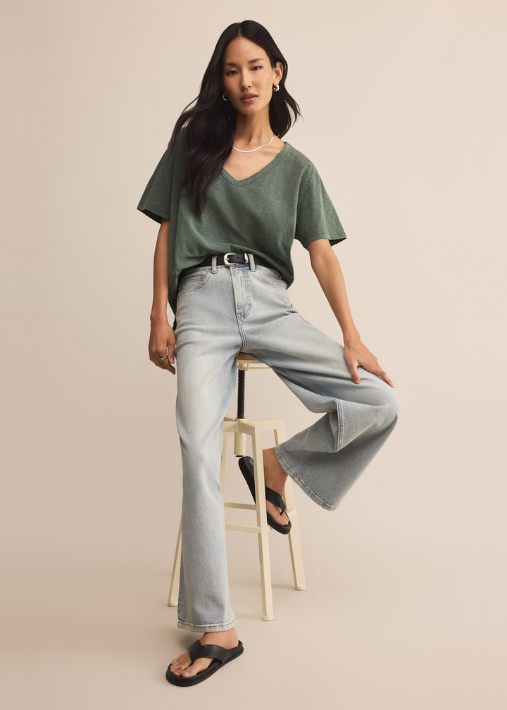 Z Supply Lively Relaxed V-Neck Tee