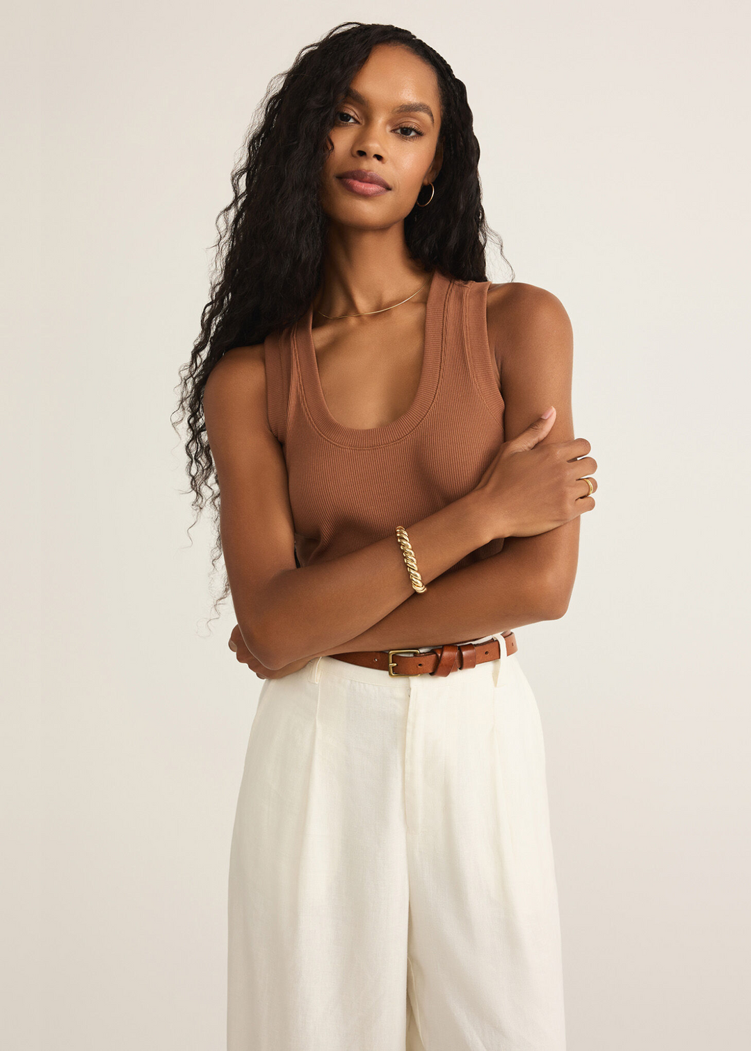 Z Supply Sirena Rib Tank - Teakwood