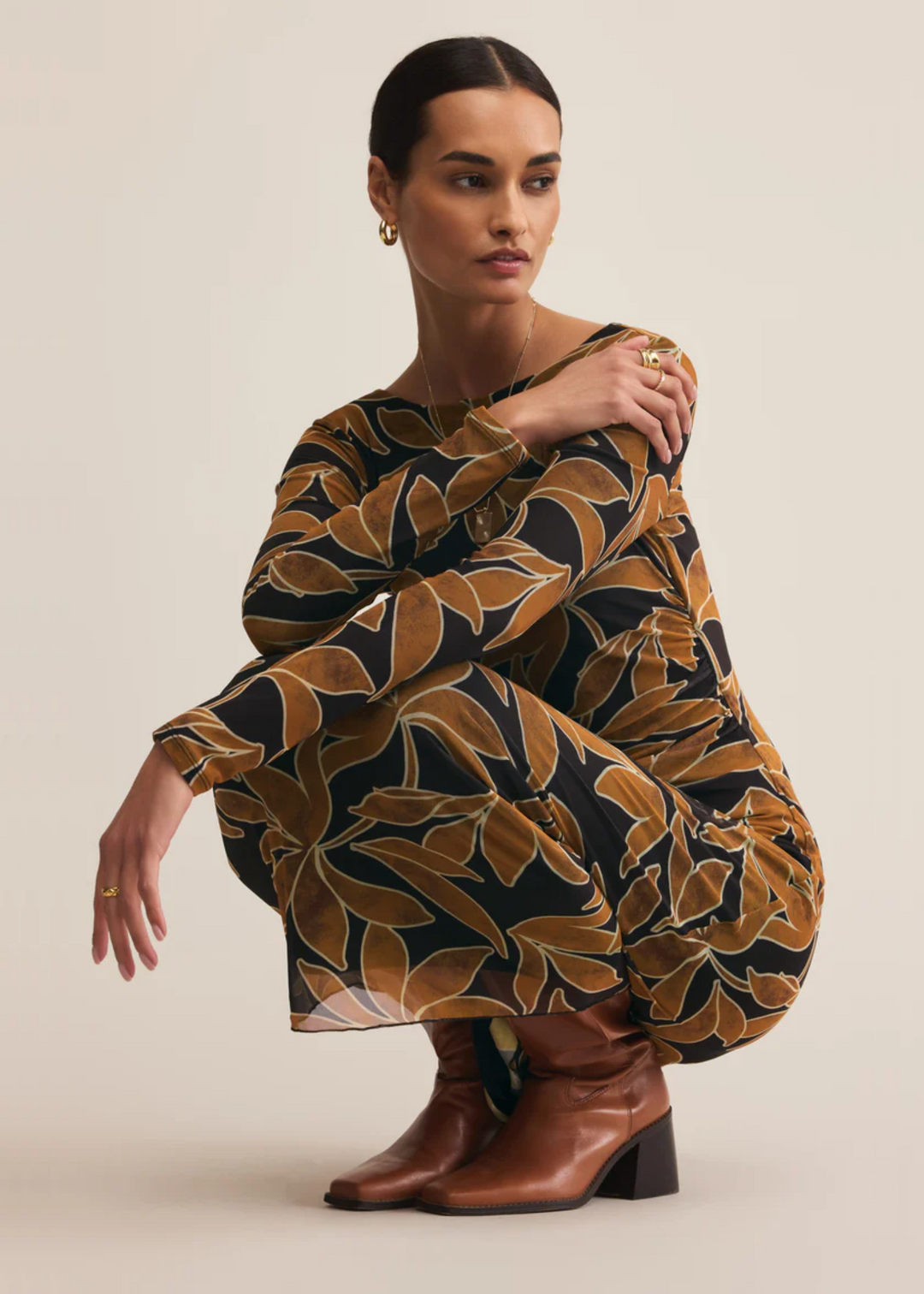 Z Supply Spellbound Nox Floral Dress