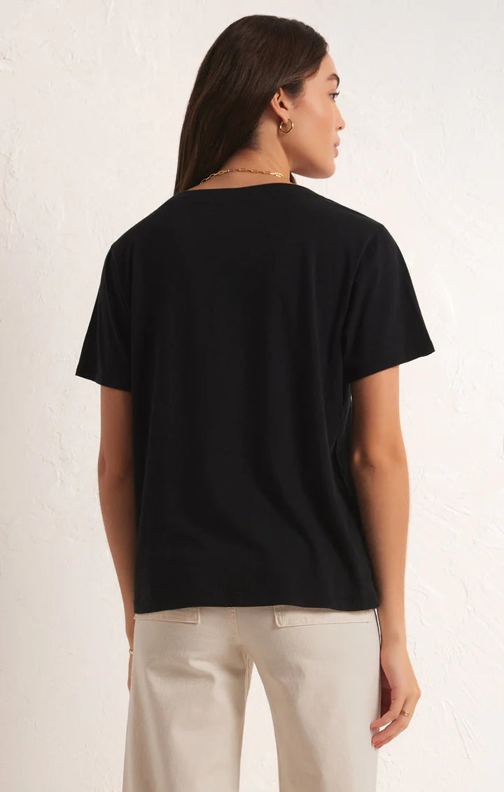 Z Supply Girlfriend V-Neck Tee