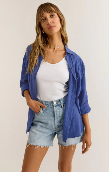 Z Supply The Perfect Linen Top