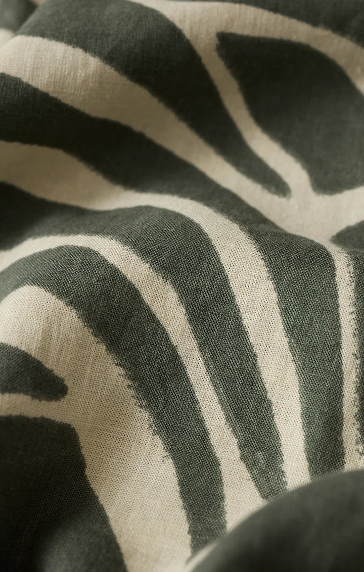 Z Supply Alfie Tova Palm Button Up