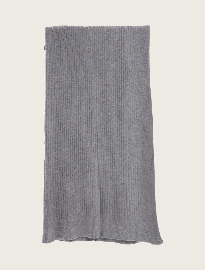 Barefoot Dreams CozyChic Lite Ribbed Throw - Pewter