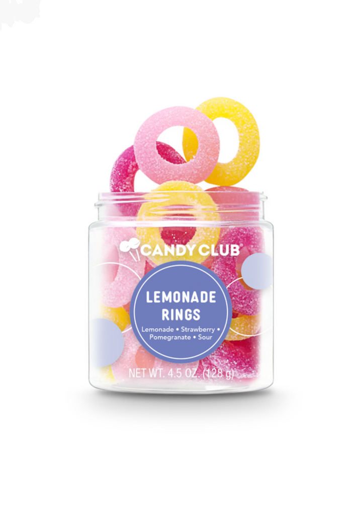 Candy Club Gummy Candy Lemonade Rings