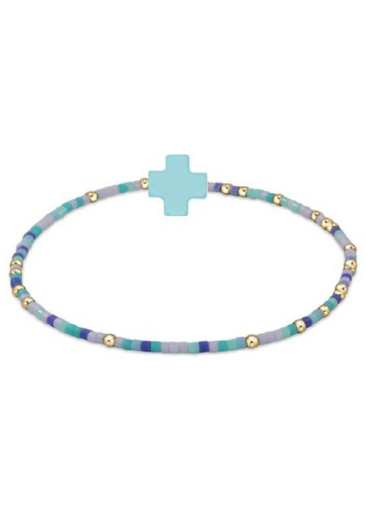 egirl Hope Unwritten Signature Cross Bracelet - Water You Doing?