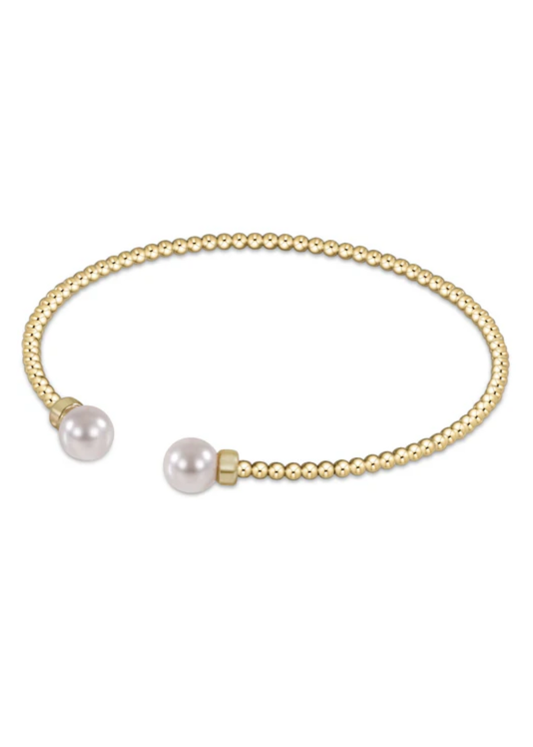 enewton Designs Classic Gold 2mm Pearl Cuff Bracelet