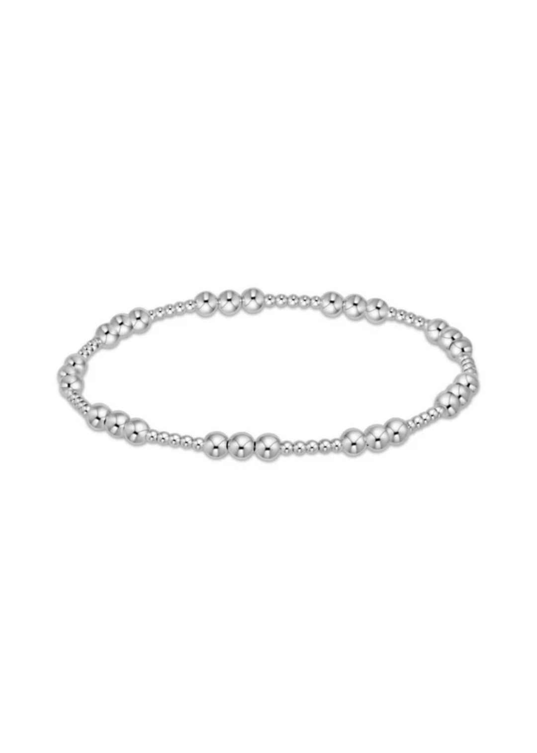 enewton designs Classic Joy Pattern 4mm Bead Bracelet in Sterling