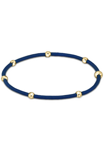 "e"ssentials Hair Tie Bracelet - Navy