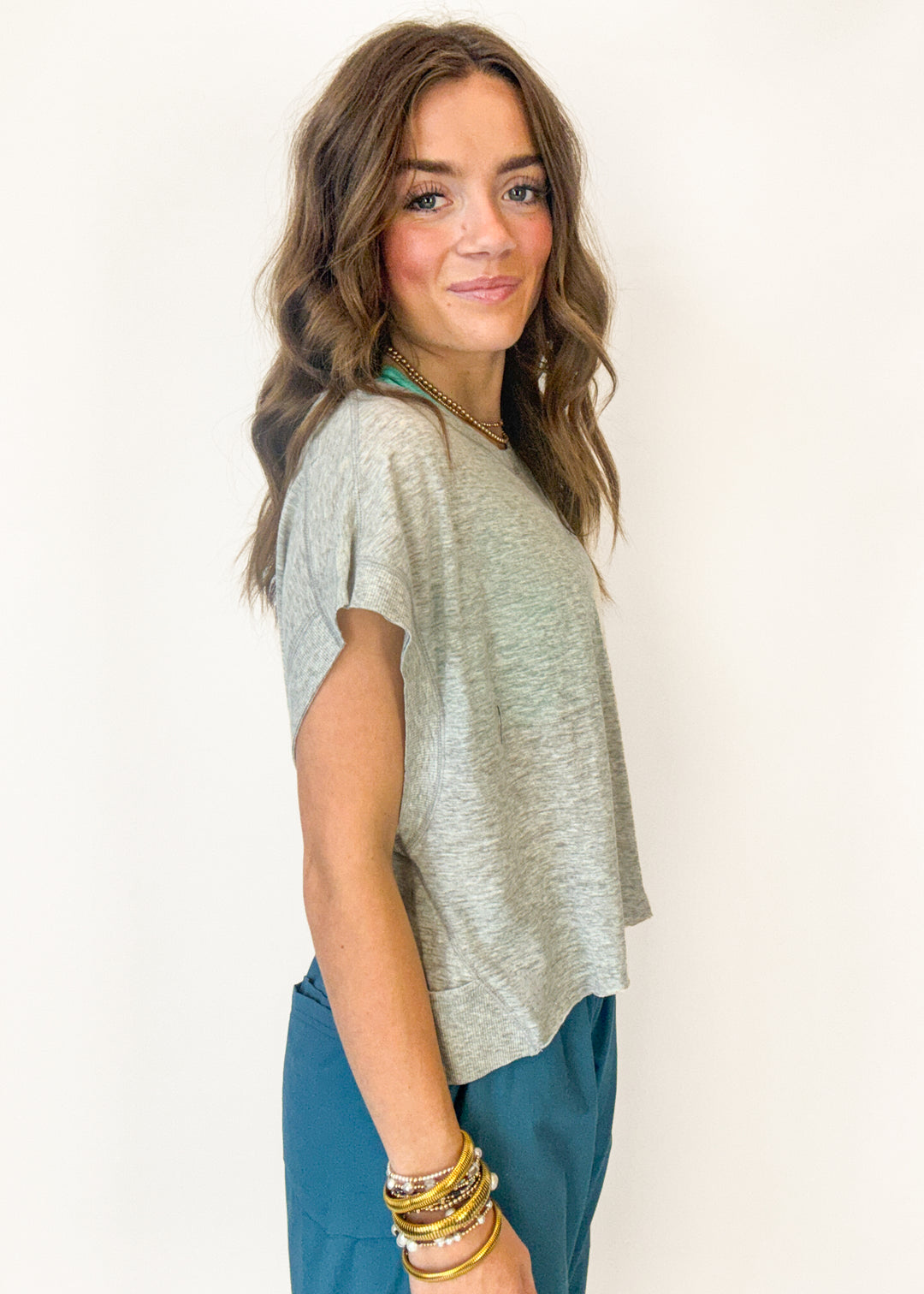 FP Movement My Time Tee - Heather Grey
