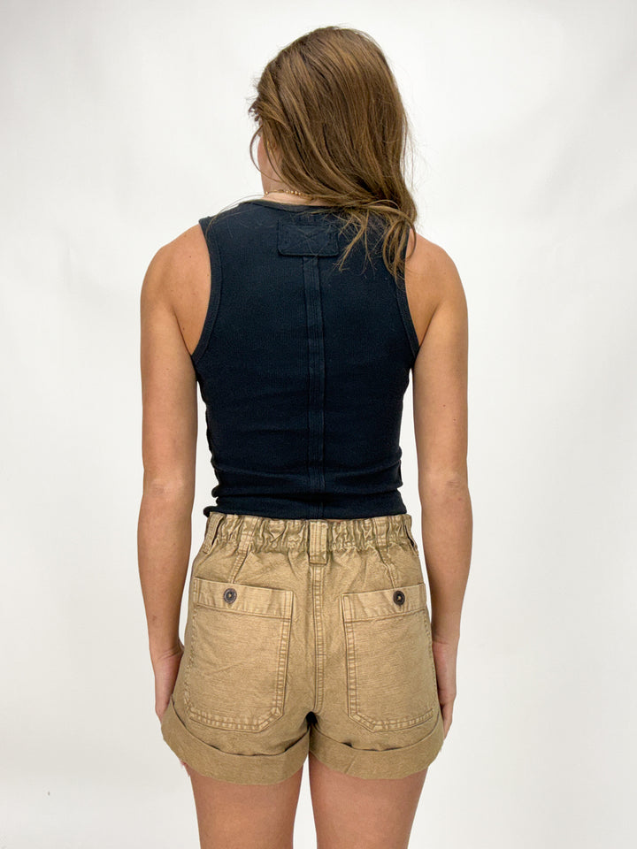 Free People Neria Tank - Black