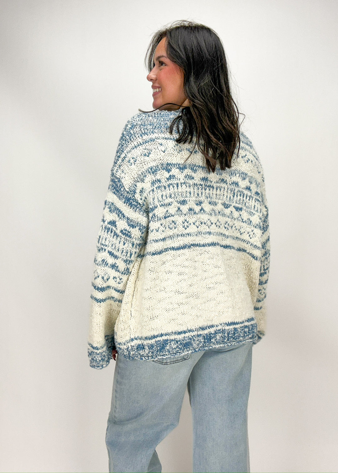 Free People Story Book Sweater