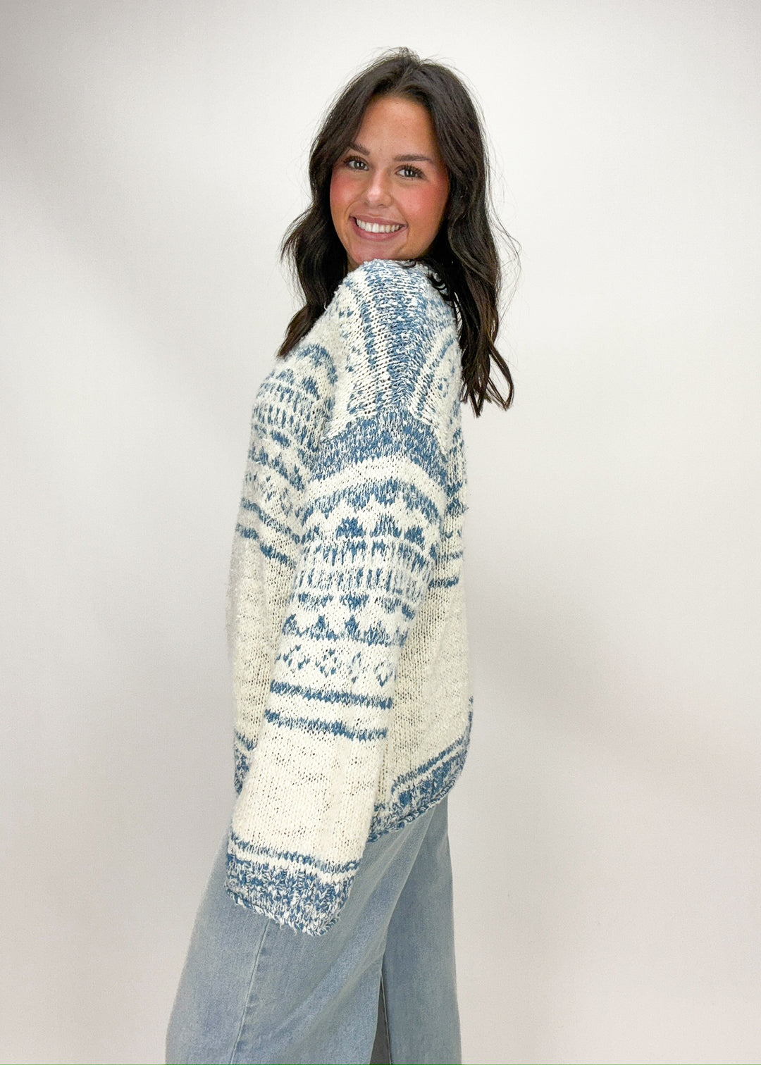 Free People Story Book Sweater