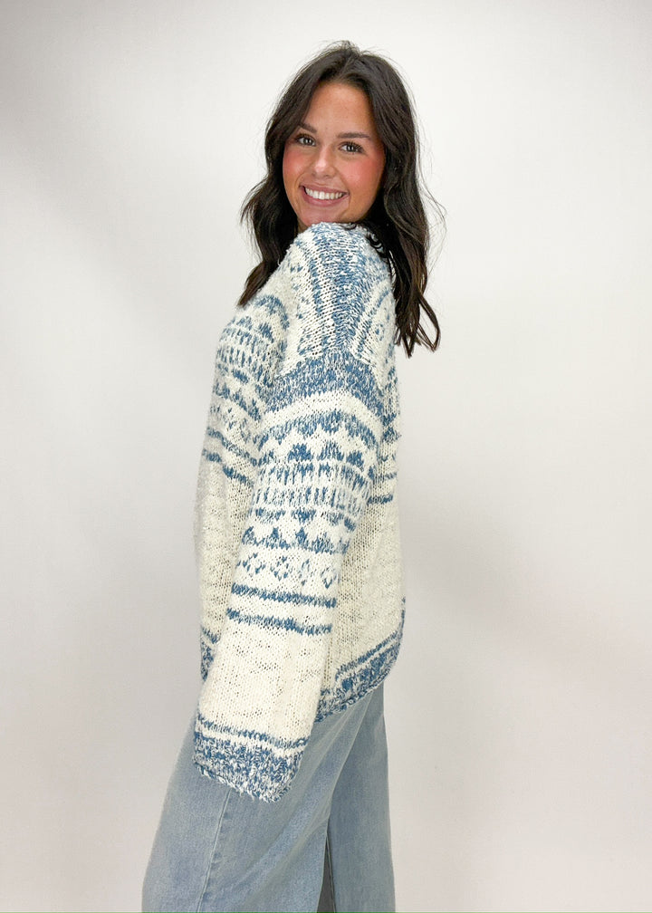 Free People Story Book Sweater