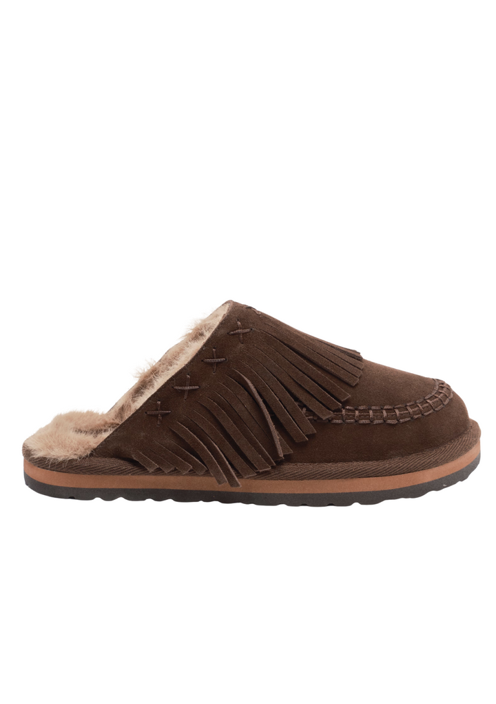 Free People Fallon Fringe Mule