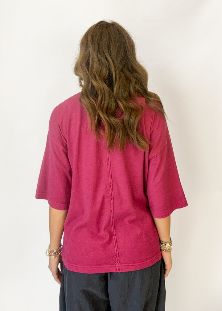 We The Free Perfect Oversized Tee - Glass Roses