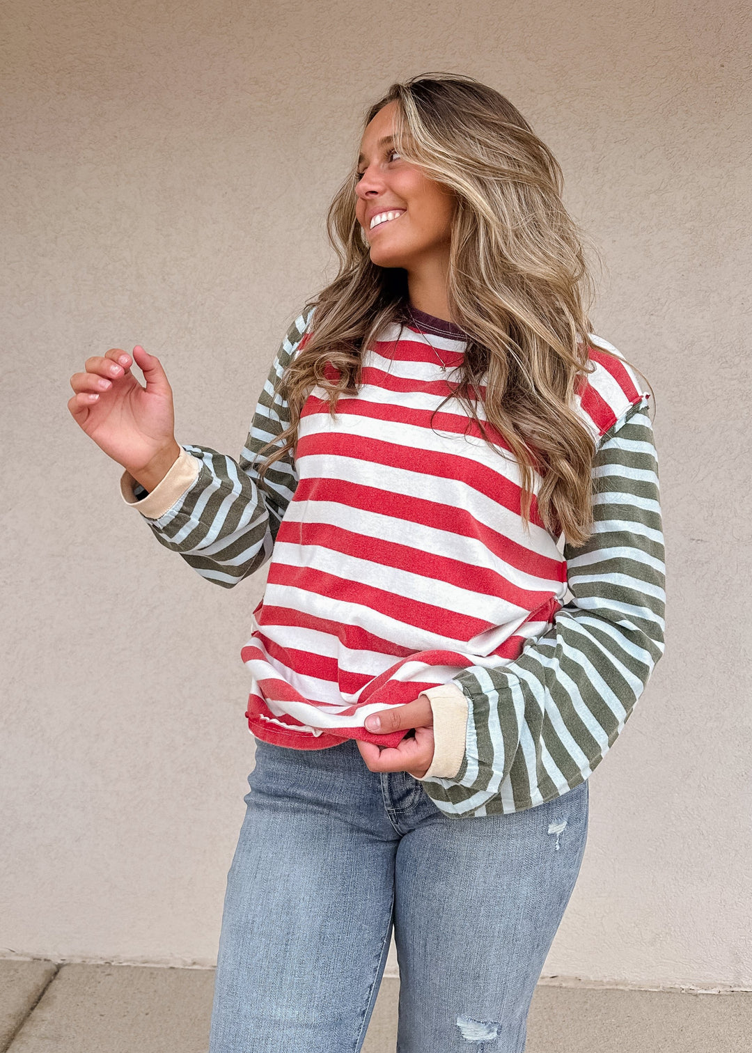 Free People Sawyer Stripe Tee