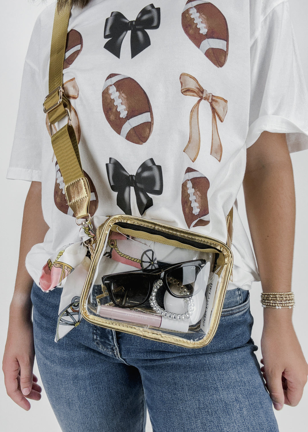 Game Day Clear Stadium Purse