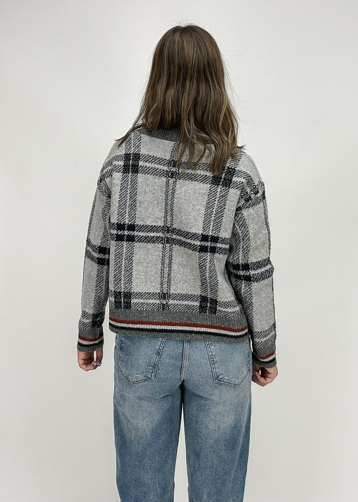 Sophie Plaid Cardigan