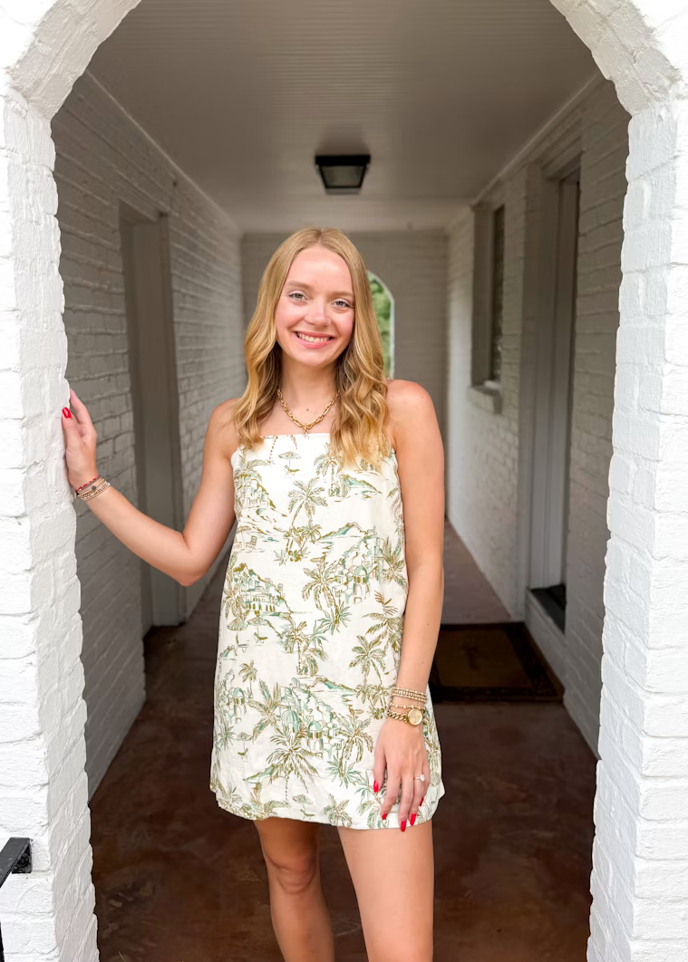Z Supply Maude Tiki Tide Mini Dress